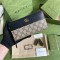 [GUCCI-구찌] GG 마몽 지퍼 장지갑