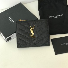 [SAINT LAURENT-생로랑] 모노그램 지퍼 카드지갑