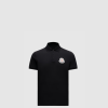 [MONCLER-몽클레어]로고 패치 코튼 폴로 셔츠