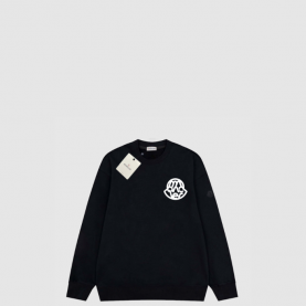 [MONCLER-몽클레어]로고 프린트 면 톱