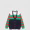 [GUCCI-구찌] 로고 니트 코트
