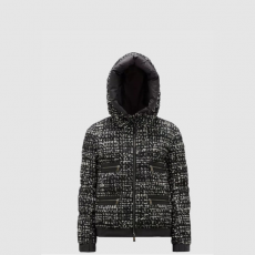 [MONCLER-몽클레어] 오렌지 쇼트 다운 재킷