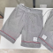 [THOM BROWNE-톰브라운]2025 네임택 언더스트라이프 스웻 팬츠