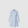 [LOUIS VUITTON-루이비통] 지퍼 웨이스트 셔츠 드레스 1AFDF7