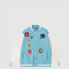 [LOUIS VUITTON-루이비통] 자수 페이스 바시티 블루종 1AB8HA