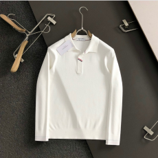 [THOM BROWNE-톰브라운]노버턴 3선 울니트 카라티