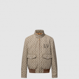[LOUIS VUITTON-루이비통] 모노그램 울 해링턴 블루종 1AGIP0