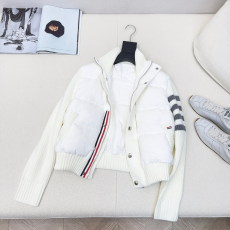 [THOM BROWNE-톰브라운] 4바 메리노울 다운 패딩 