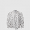 [LOUIS VUITTON-루이비통] 3D 모노그램 퍼프 슬리브 블라우스 1AHHJA