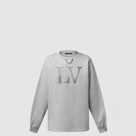 [LOUIS VUITTON-루이비통] 라인스톤 시그니처 스웨터 1AIBL7