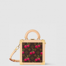 [LOUIS VUITTON-루이비통] LV & TM 미니 스퀘어 트렁크 체리
