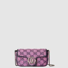[GUCCI-구찌] GG 마몽 멀티컬러 수퍼 미니백