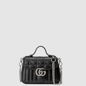 [GUCCI-구찌] GG 마몽 미니(스몰) 탑핸들백