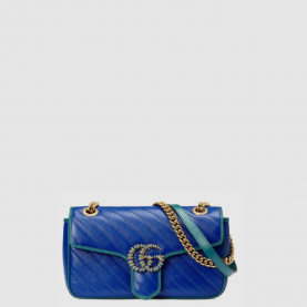 [GUCCI-구찌] GG 마몽 스몰 숄더백
