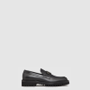 [VALENTINO-발렌티노] 락스터드 송아지 가죽 로퍼