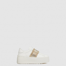 [VALENTINO-발렌티노] 송아지 가죽 플랫 스니커즈