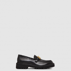 [VALENTINO-발렌티노] 브이로고 송아지 가죽 로퍼