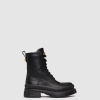 [VALENTINO-발렌티노] 로만 스터드 송아지 가죽 밀리터리 앵클 부츠
