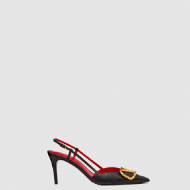[VALENTINO-발렌티노] 송아지 가죽 슬링백 펌프스
